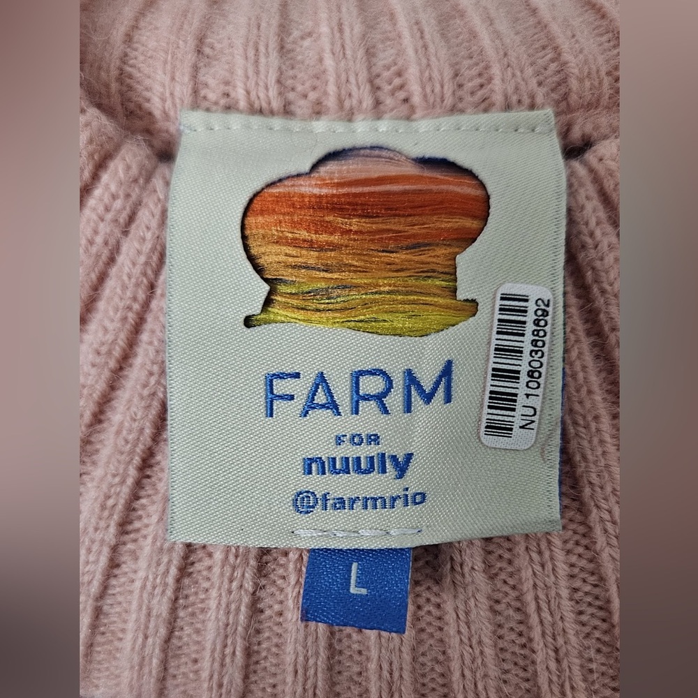 Flower Knit Mini Dress Farm Rio - Picture 7 of 8
